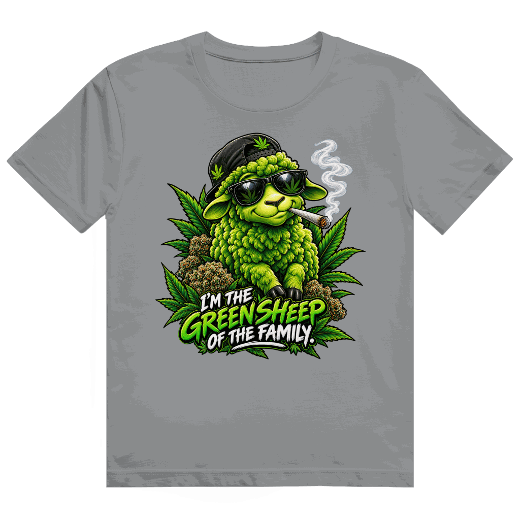 Heavy Cotton T-Shirt - Green Sheep | Division420®