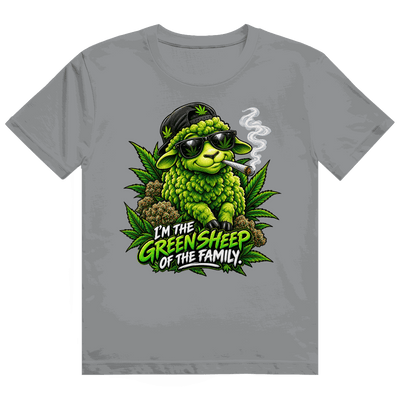 Heavy Cotton T-Shirt - Green Sheep | Division420®