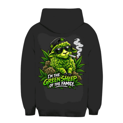 Unisex Oversize Hoodie - Green Sheep | Division420®