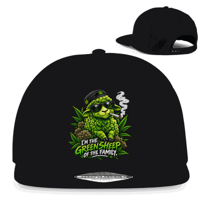 Snapback Rapper Cap - Green Sheep | Division420®