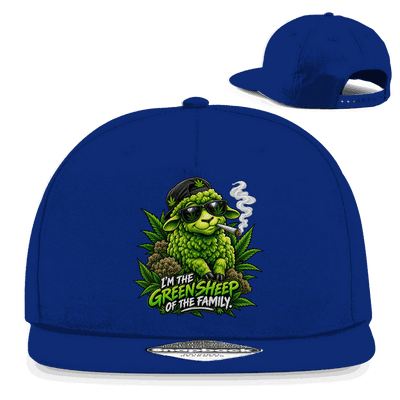 Snapback Rapper Cap - Green Sheep | Division420®