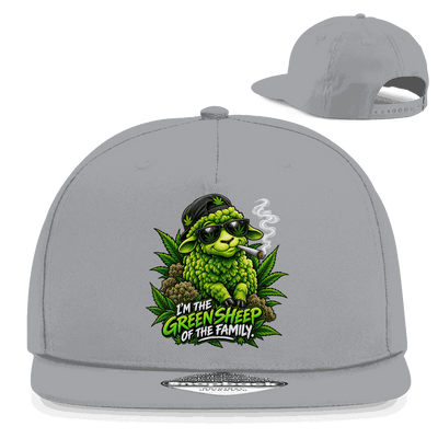 Snapback Rapper Cap - Green Sheep | Division420®