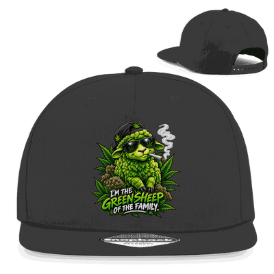 Snapback Rapper Cap - Green Sheep | Division420®