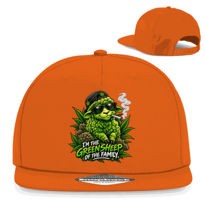 Snapback Rapper Cap - Green Sheep | Division420®