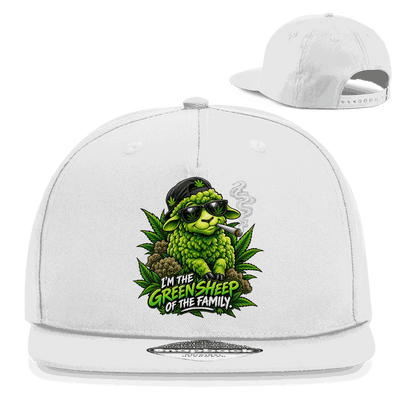 Snapback Rapper Cap - Green Sheep | Division420®