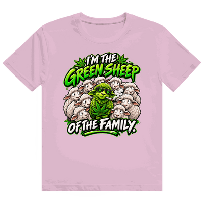 Heavy Cotton T-Shirt - Green Sheep of the Family | Division420®