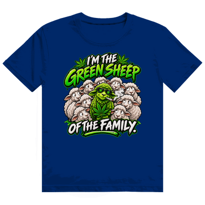 Heavy Cotton T-Shirt - Green Sheep of the Family | Division420®