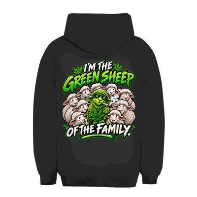 Unisex Oversize Hoodie - Green Sheep of the Family | Division420®