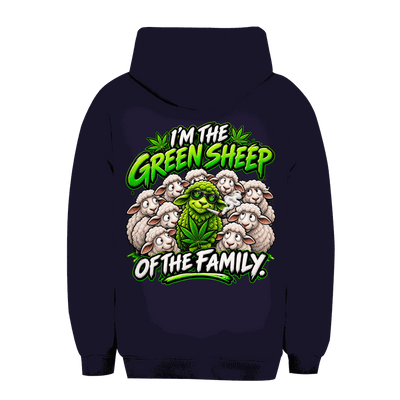 Unisex Oversize Hoodie - Green Sheep of the Family | Division420®