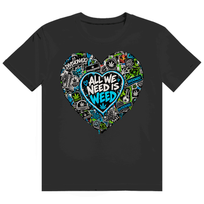 Herren Heavy Cotton T-Shirt - All we need | Division420®