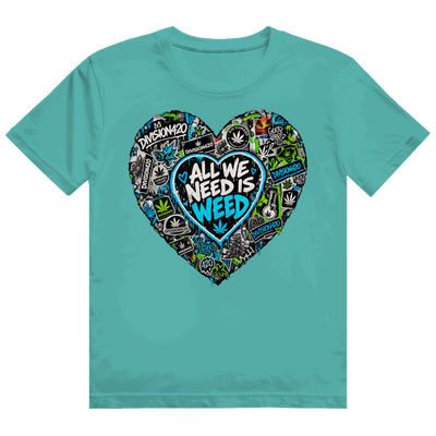 Herren Heavy Cotton T-Shirt - All we need | Division420®