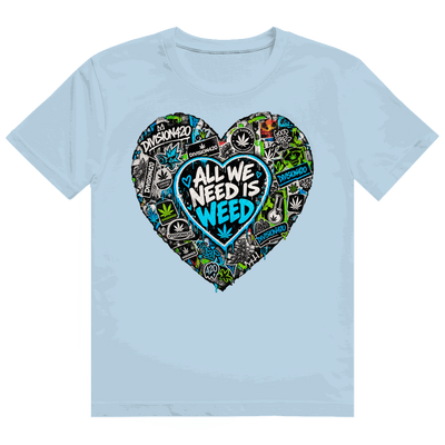 Herren Heavy Cotton T-Shirt - All we need | Division420®