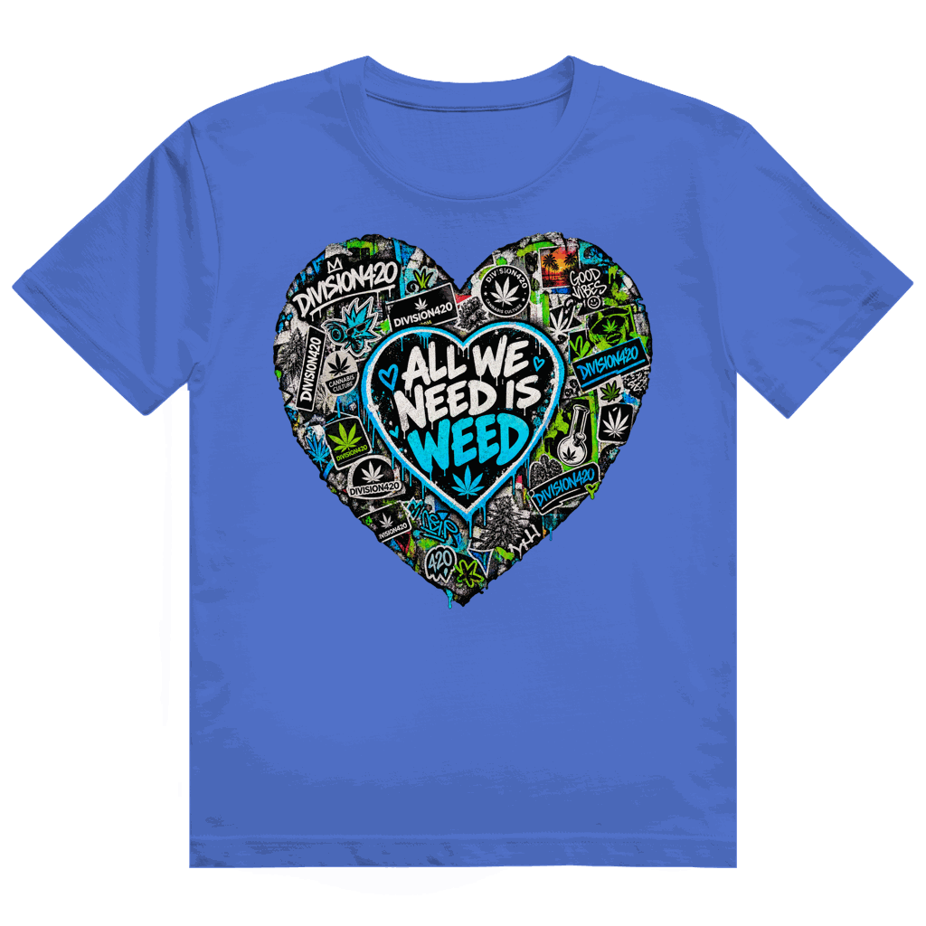 Herren Heavy Cotton T-Shirt - All we need | Division420®
