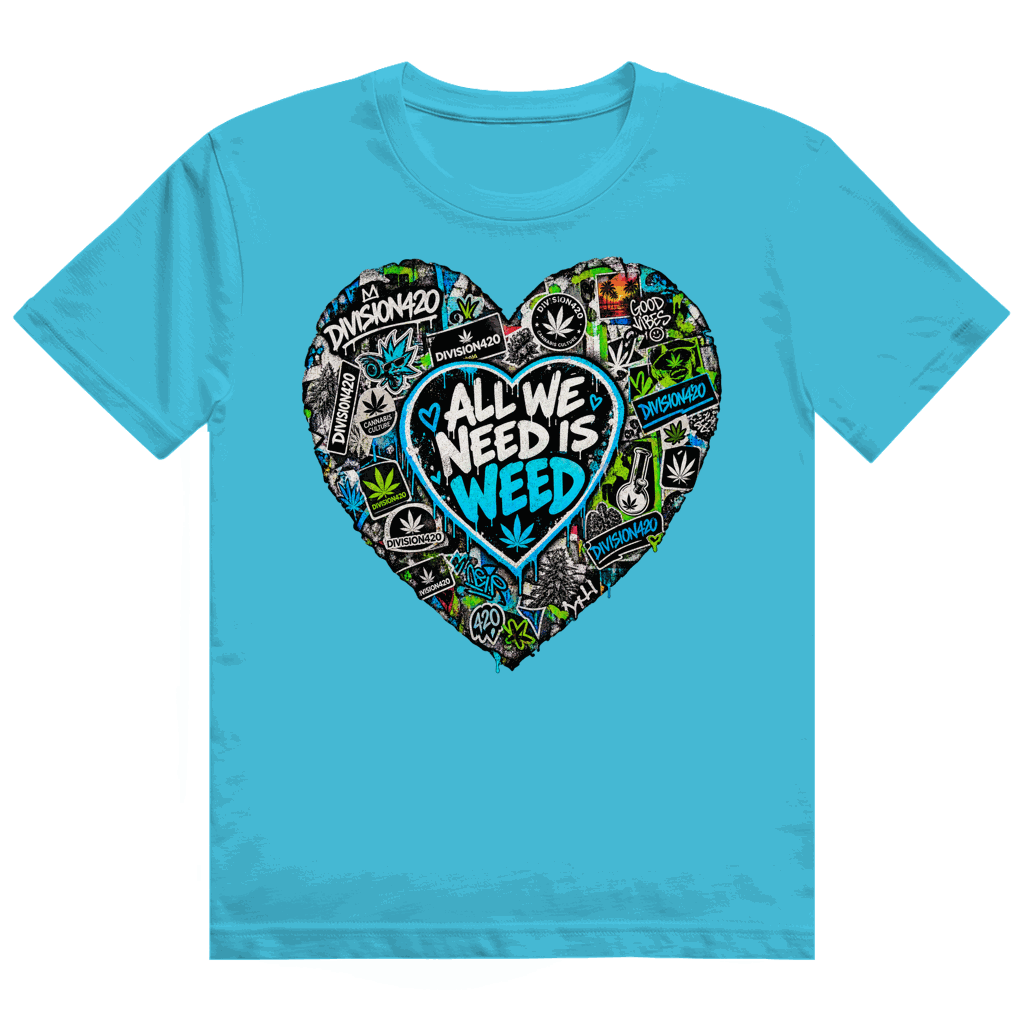 Herren Heavy Cotton T-Shirt - All we need | Division420®