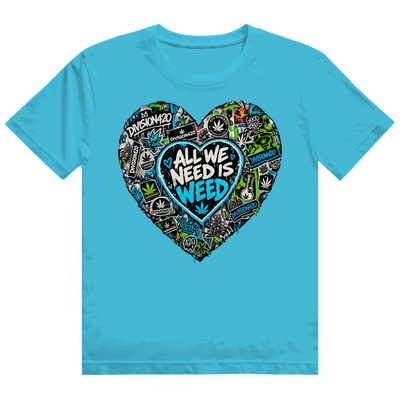 Herren Heavy Cotton T-Shirt - All we need | Division420®