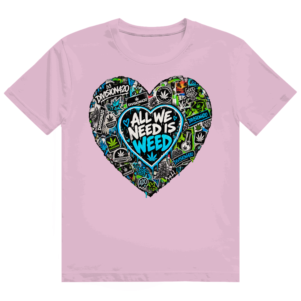 Herren Heavy Cotton T-Shirt - All we need | Division420®