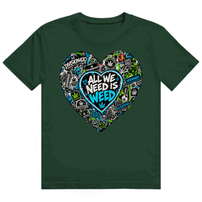 Herren Heavy Cotton T-Shirt - All we need | Division420®