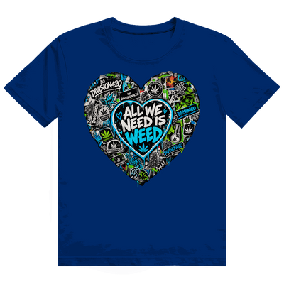 Herren Heavy Cotton T-Shirt - All we need | Division420®