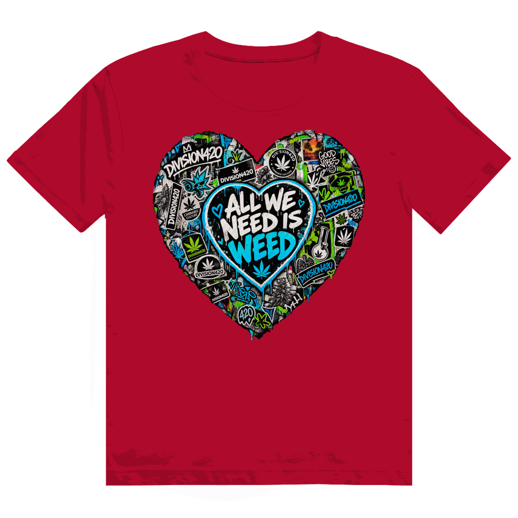 Herren Heavy Cotton T-Shirt - All we need | Division420®