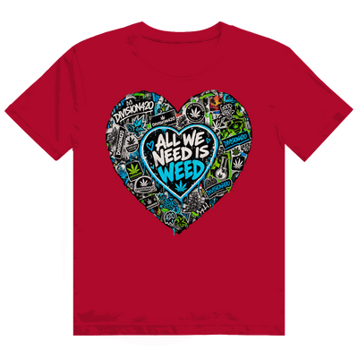 Herren Heavy Cotton T-Shirt - All we need | Division420®
