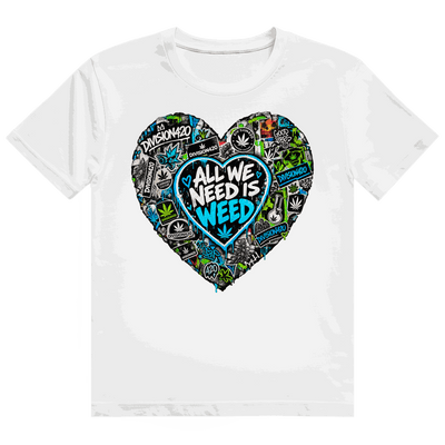 Herren Heavy Cotton T-Shirt - All we need | Division420®