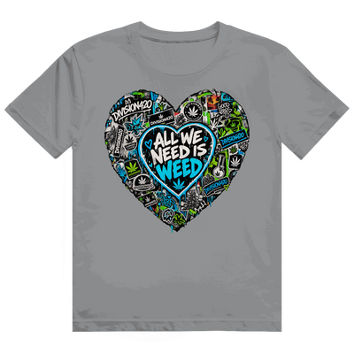 Herren Heavy Cotton T-Shirt - All we need | Division420®