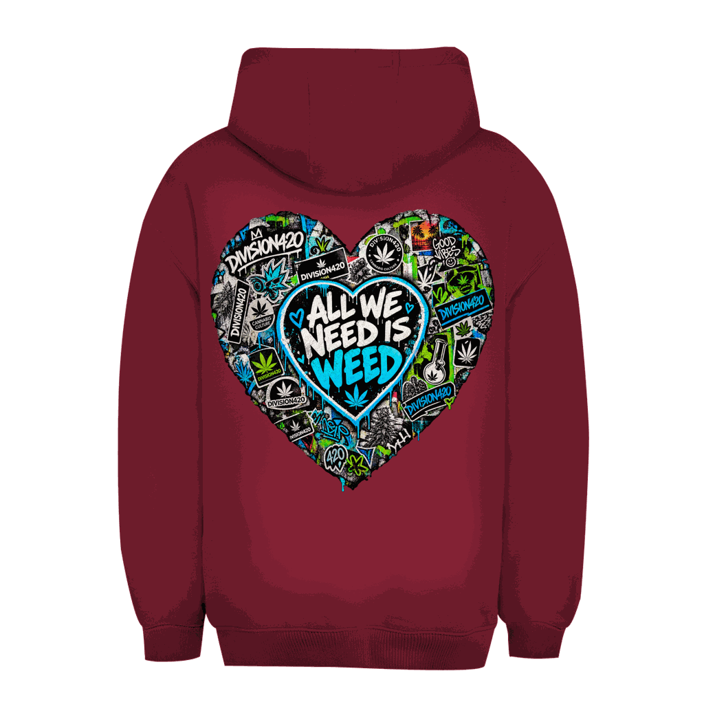 Unisex Oversize Hoodie - All we need | Division420®