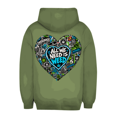 Unisex Oversize Hoodie - All we need | Division420®