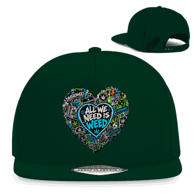 Snapback Rapper Cap - All we need | Division420®