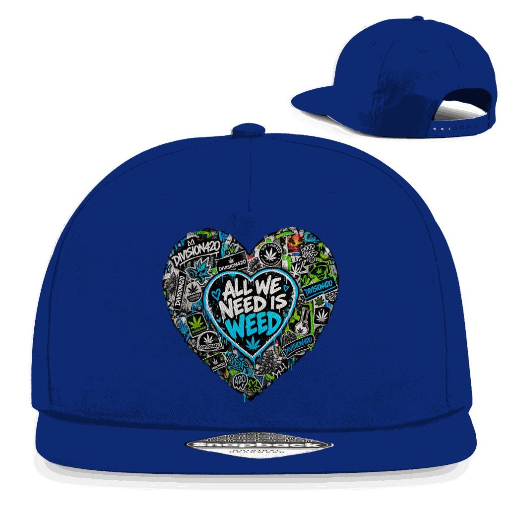 Snapback Rapper Cap - All we need | Division420®