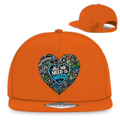 Snapback Rapper Cap - All we need | Division420®