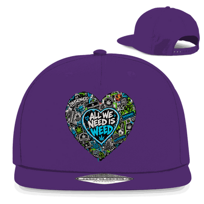 Snapback Rapper Cap - All we need | Division420®