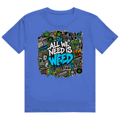 Heavy Cotton T-Shirt - All we need is Weed | Division420®