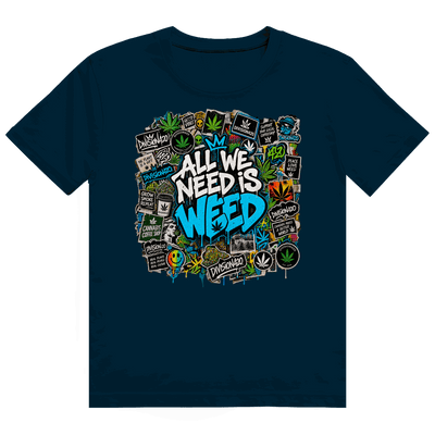 Heavy Cotton T-Shirt - All we need is Weed | Division420®