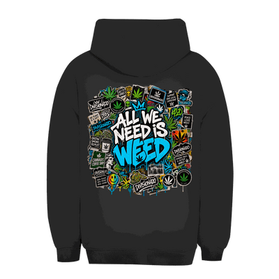 Unisex Oversize Hoodie - All we need is Weed | Division420®