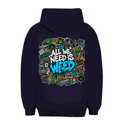 Unisex Oversize Hoodie - All we need is Weed | Division420®