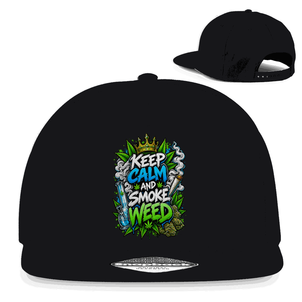 Snapback Rapper Cap - Keep Calm | Division420®