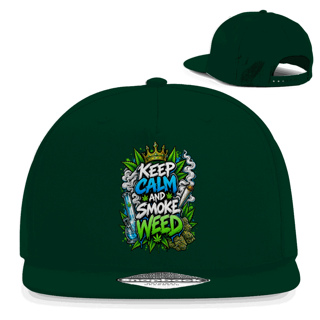 Snapback Rapper Cap - Keep Calm | Division420®