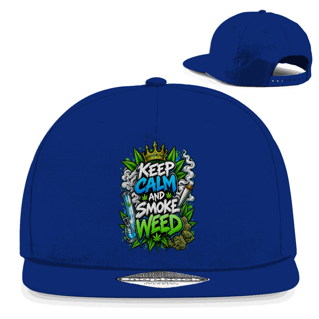 Snapback Rapper Cap - Keep Calm | Division420®
