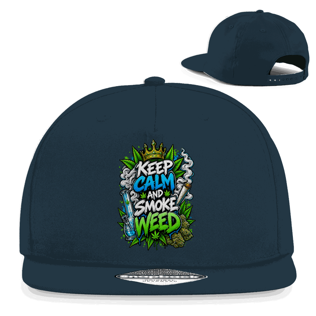 Snapback Rapper Cap - Keep Calm | Division420®