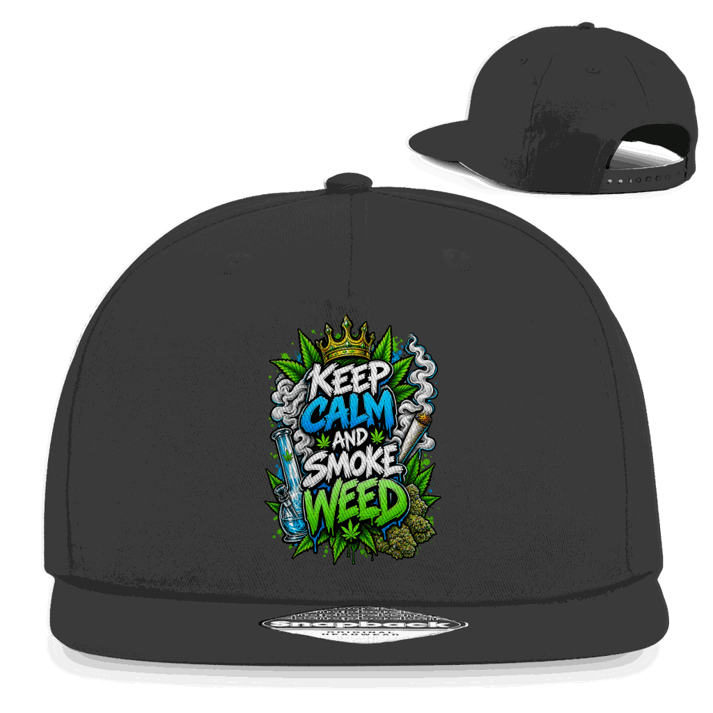 Snapback Rapper Cap - Keep Calm | Division420®