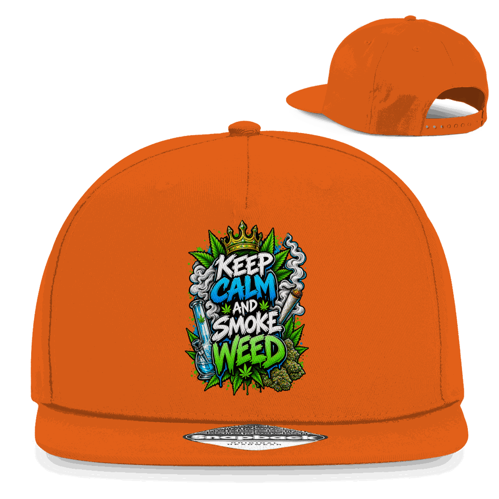 Snapback Rapper Cap - Keep Calm | Division420®