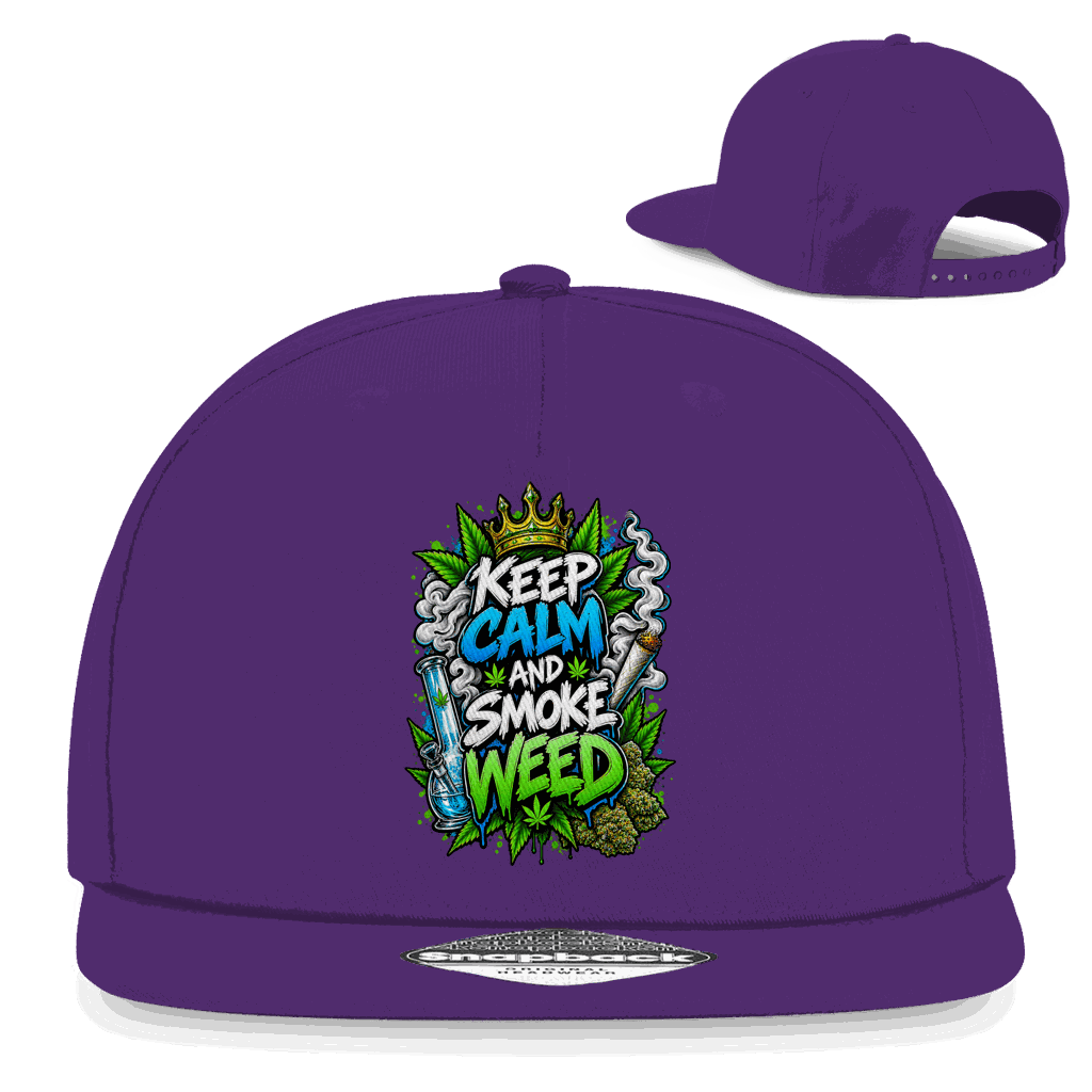 Snapback Rapper Cap - Keep Calm | Division420®